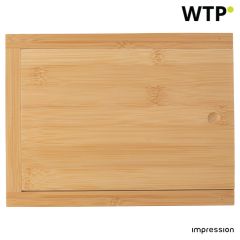 Bamboo cheese and wine set Patrick, brown, 839567-011999999