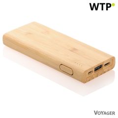 Bamboo power bank 5000 mAh BRIGHT | Posey, brown, V0347-17