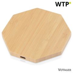 Bambusni brezžični polnilec 5W | Matilda, mešana, V0330-00