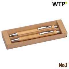 Bamboo writing set, beige, EG257513