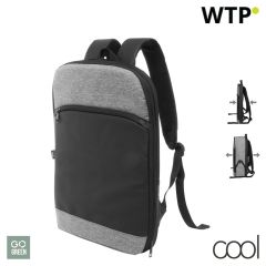 Bapuba, RPET erweiterbarer Rucksack, grey, AP800585