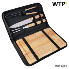 Barbecue set, black, VA488-03