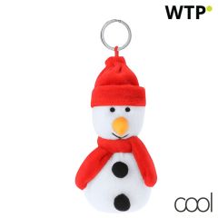 Velin, Christmas plush keyring, snowman, AP735452