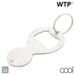 BeerCart, trolley coin keyring, silver, AP808265