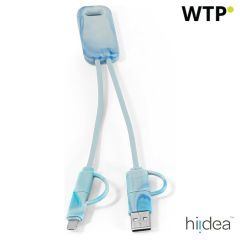 BERNERS, Superhitri 6-v-1 USB kabel iz recikliranega PET (100% rPET), mešana, 97191-100