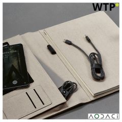 Bernoulli Cable rPET. 1m USB-A to Lightning. Fast Charge, black, ACB009-103