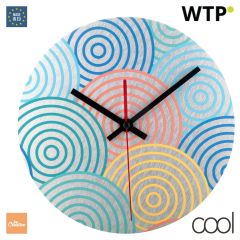 BeTime Alu D, stenska ura, silver, AP718936