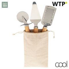 Bigaboo, set per servire la pizza, natural, AP812432