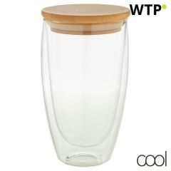 Bondina L, stekleni termo skodelica, transparent, AP812426