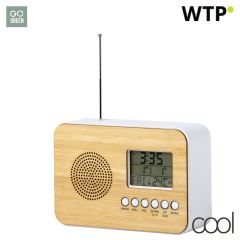 Bordio, orologio da tavolo radio, natural, AP721508