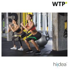 BURPEE, Set aus elastischen Widerstandsbändern mit nicht gewebtem Beutel, Schwarz, 99970-103