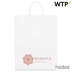 CABAZON, Paper kraft bag (90 g/m²), white, 92872-106