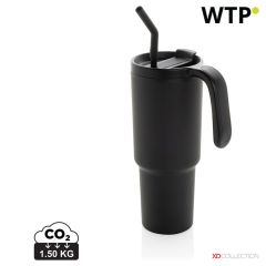 Grafični 360 RCS certificiran recikliran jekleni tumbler 900ml, XDP437.32-5475FE62