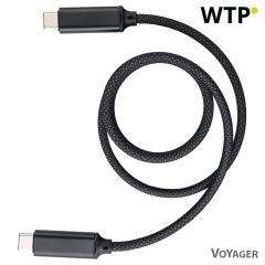 Kabel za polnjenje in prenos podatkov, črna, VA476-03
