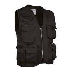Gilet SAFARI, nero, EGCHVASAFNG24