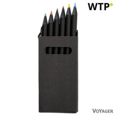 Colour pencil set, black, VA161-03