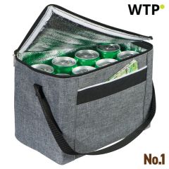 Cooler torba Elmont, temno siva, EG071477
