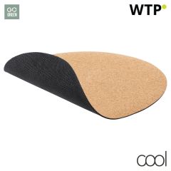 Corpad Rond, pluta podloga za miško, natural, AP722116