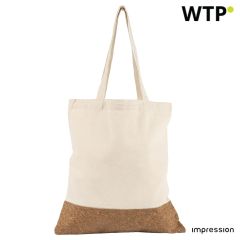 Cotton (250 gr/m²) shopping bag Dalia, beige, 8733-013999999