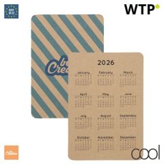 CreaDate Pocket Eco, custom pocket calendar, white, AP716962