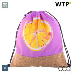 CreaDraw Cork, custom drawstring bag, white, AP716468-10