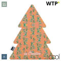 CreaFelt Cutlery Xmas, custom RPET cutlery holder, grey, AP716775