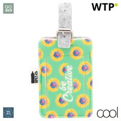 CreaFelt Tag, custom RPET luggage tag, white, AP716679
