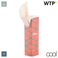 CreaSneeze Hex, po meri narejene papirnate robčke, white, AP716654