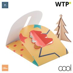 Creax Max, Biglietto natalizio, white, AP716676