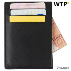 Držač za kreditne kartice, RFID zaštita, crno, V9916-03