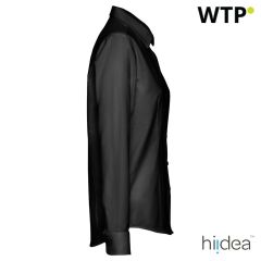 THC TOKYO WOMEN, Womens long-sleeved oxford shirt with pearl coloured buttons, 30154