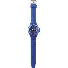 Customizable analog watch in plastic and silicone, D10079