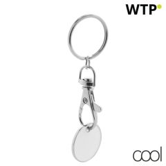 Eurocoin, trolley coin keyring, AP731809