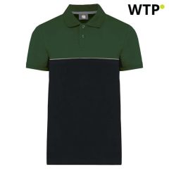 UNISEX ECO-FRIENDLY TWO-TONE SHORT SLEEVE POLO SHI, EGWK210