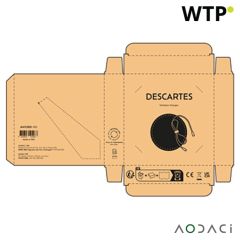 Descartes brezžični polnilec Cork 15W. USB-C priključek, naravna, AWC003-160