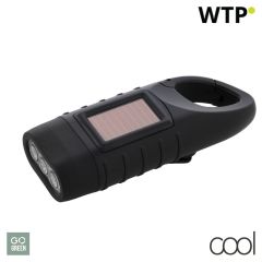 Diluto, torcia a dinamo solare RABS, black, AP864104-10