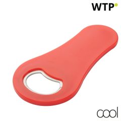 Divict, bottle opener with magnet, red, AP731974-05