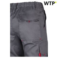 VL HYPNOS, Zweifarbige Twill-Hose mit mehreren Taschen (200g/m²), aus Baumwolle (35%) und Polyester (65%), 36004