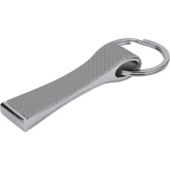 Key chain in metal and PU, E14132