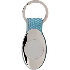 Schlüsselanhänger aus Metall und PU, E14211