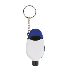 Portachiavi in plastica e metallo con luce LED, E14235