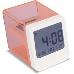 Multifunctional plastic LCD alarm clock, E14304