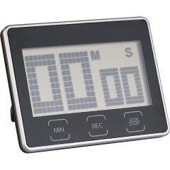 Plastik-Tisch-Digital-Timer, grau, E14318