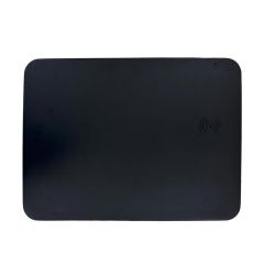 PU wireless charger mouse pad, black, E14562