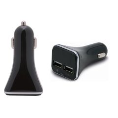 Doppel-USB-Autoladegerät aus Kunststoff, E14566