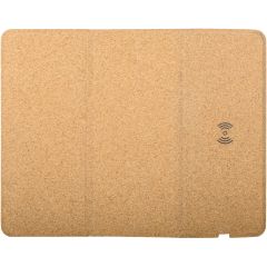 Wireless charger cork mouse pad, natural, E14589