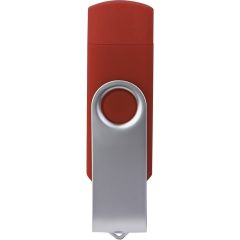 4GB USB ključek z mikro USB priključkom iz plastike in jekla, E146454GB