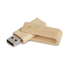 4GB USB Holz-Flashspeicher, natürlich, E146524GB