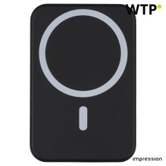 Recycled ABS wireless charger powerbank Miren, 1298467