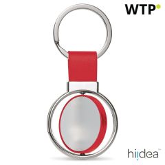 ALBRIGHT, Metal and PU keyring, 93177